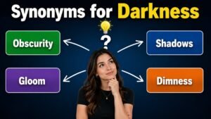 synonyms for darkness