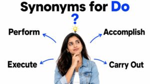 synonyms for do