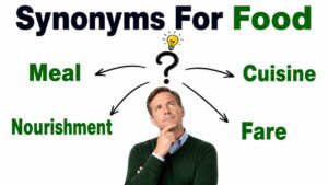 synonyms for food