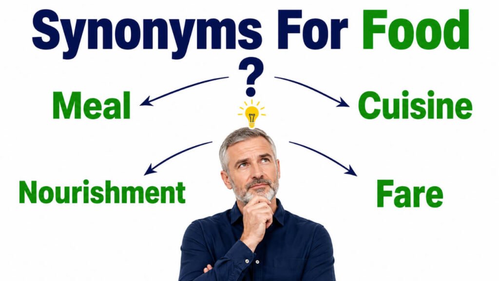 synonyms for food