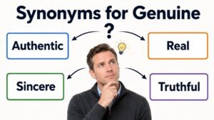 synonyms for genuine