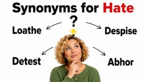 synonyms for hate