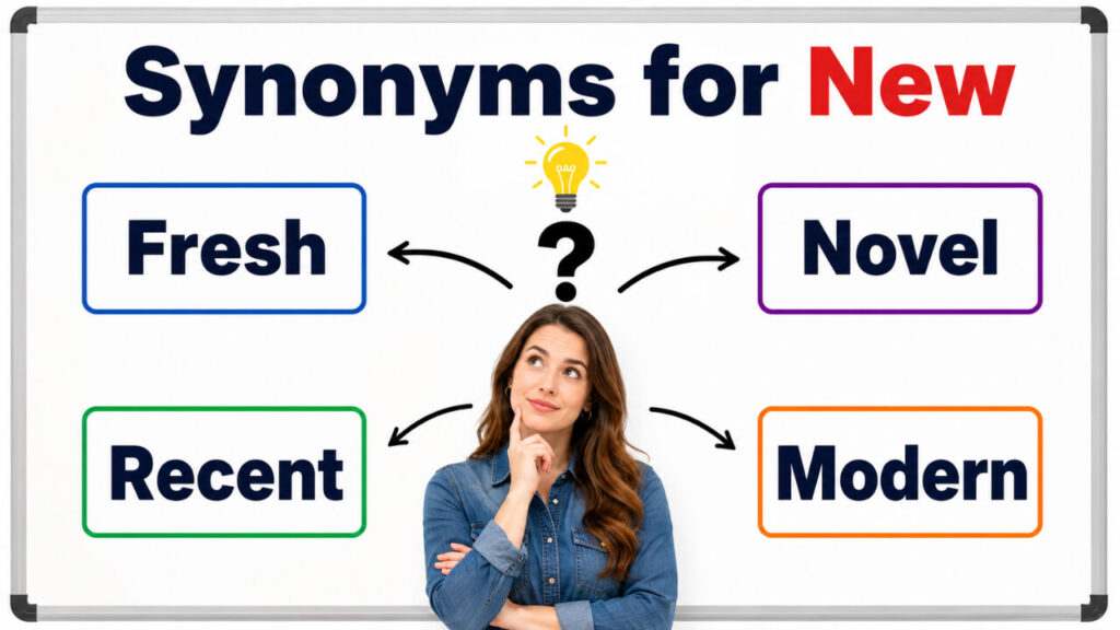 synonyms for new
