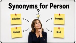 synonyms for person
