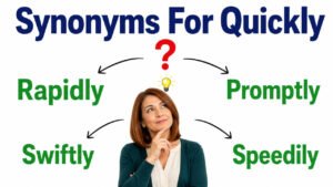 synonyms for quickly