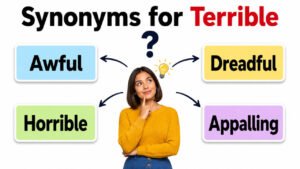 synonyms for terrible