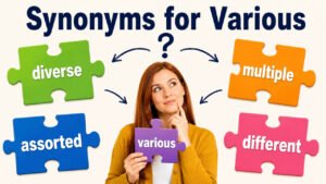 synonyms for various