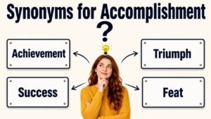 synonyms for accomplishment