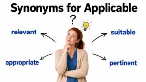 synonyms for applicable