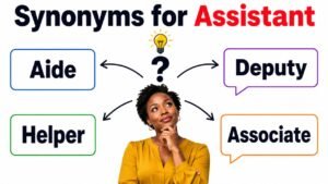 synonyms for assistant