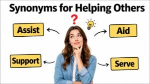 synonyms for helping others