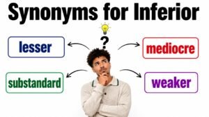 synonyms for inferior