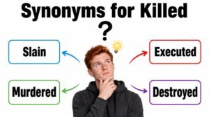 synonyms for killed