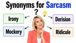 synonyms for sarcasm