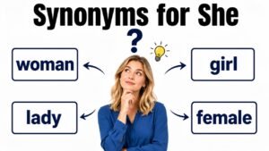 synonyms for she