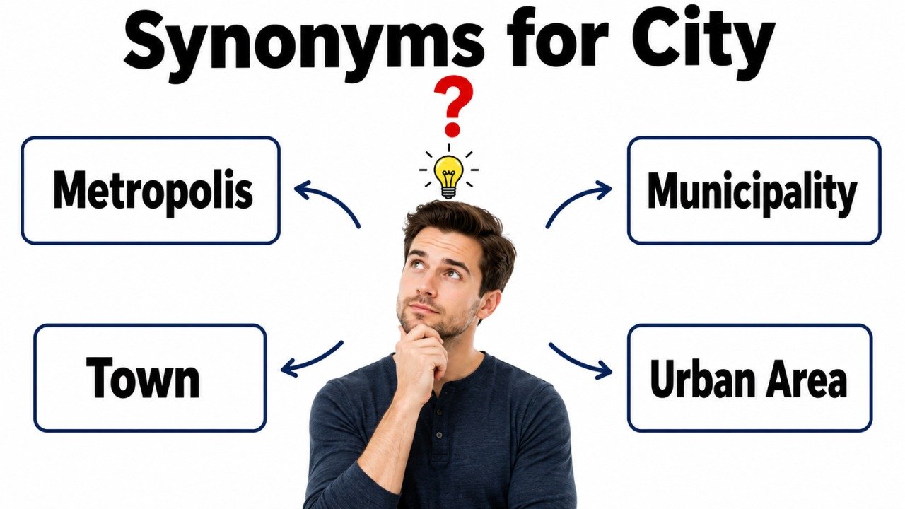 35+ Synonyms for City: Usage, Context & Examples