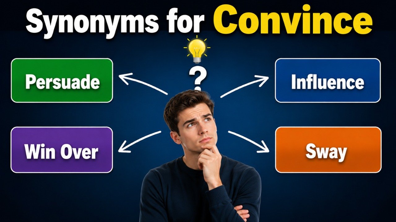 45+ Synonyms for Convince: Meanings, Context & Clear Examples