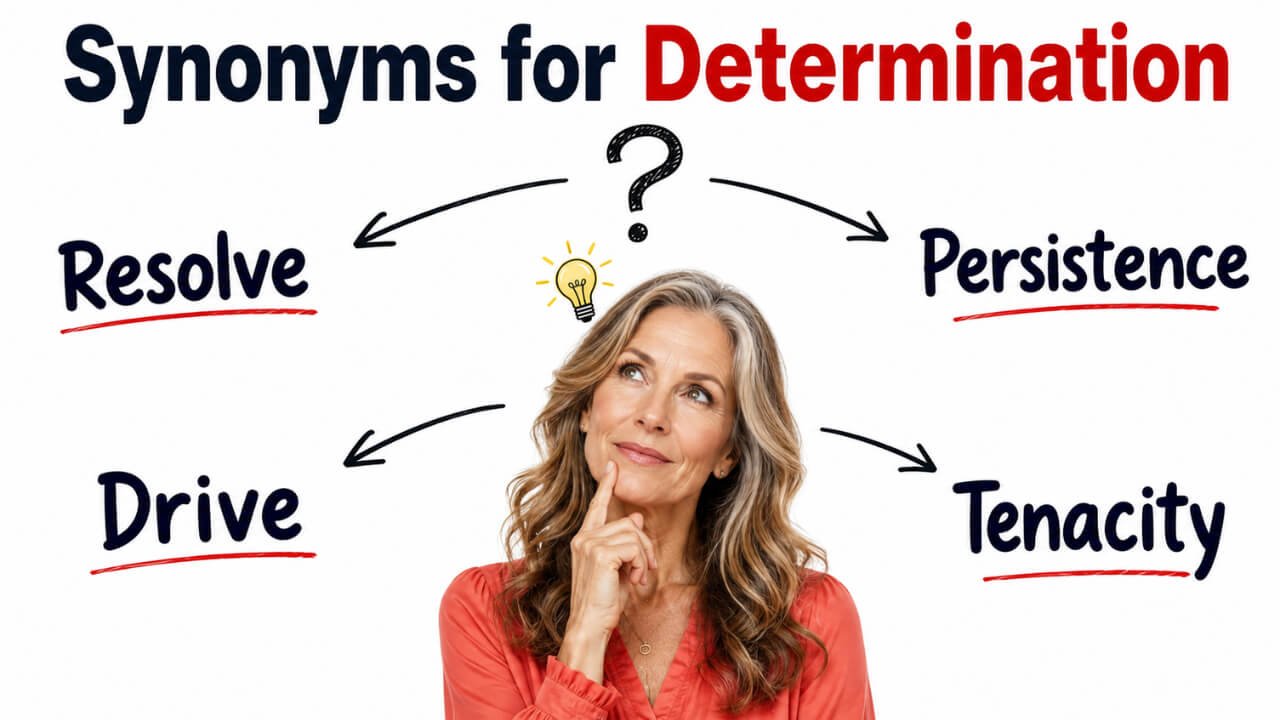 46+ Synonyms for Determination: Usage, Context & Examples