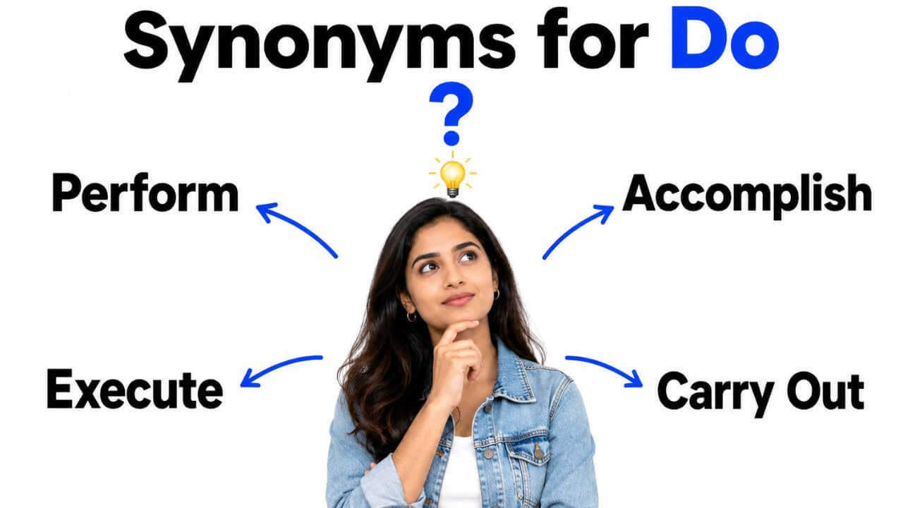 45+ Synonyms for Do: Meanings, Context & Clear Examples