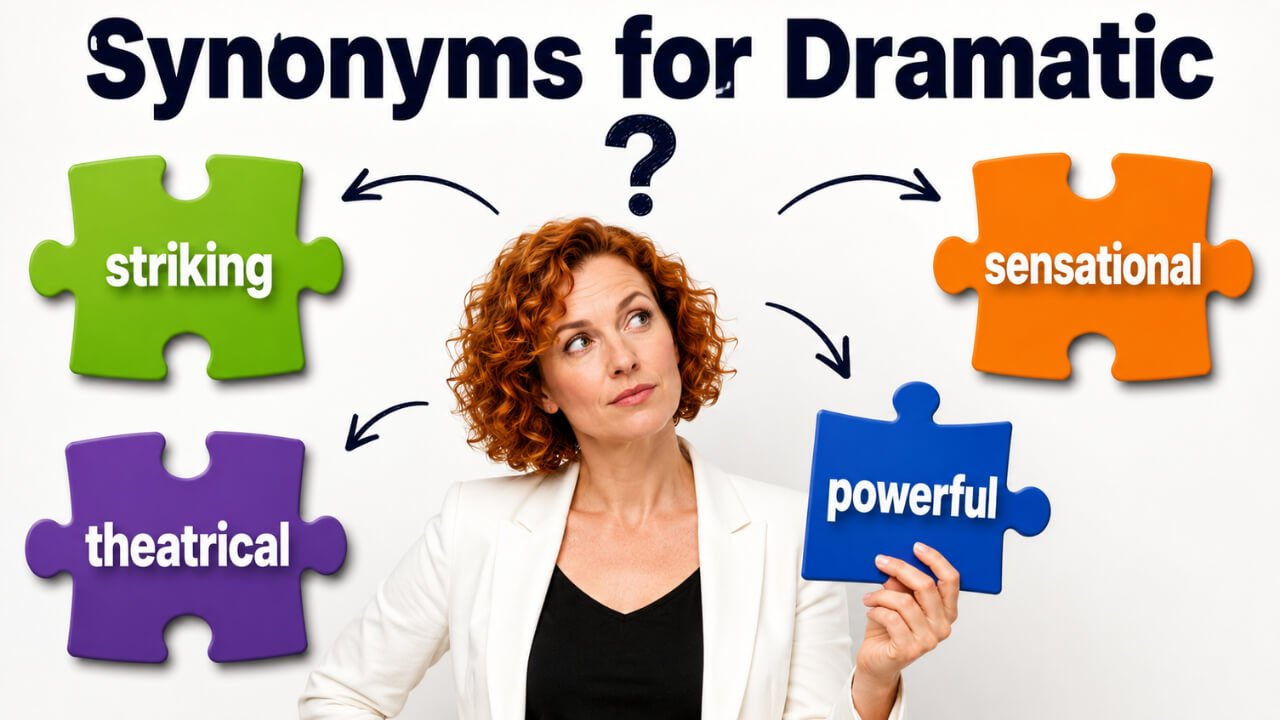 42+ Synonyms for Dramatic: Strong Word Choices & Examples