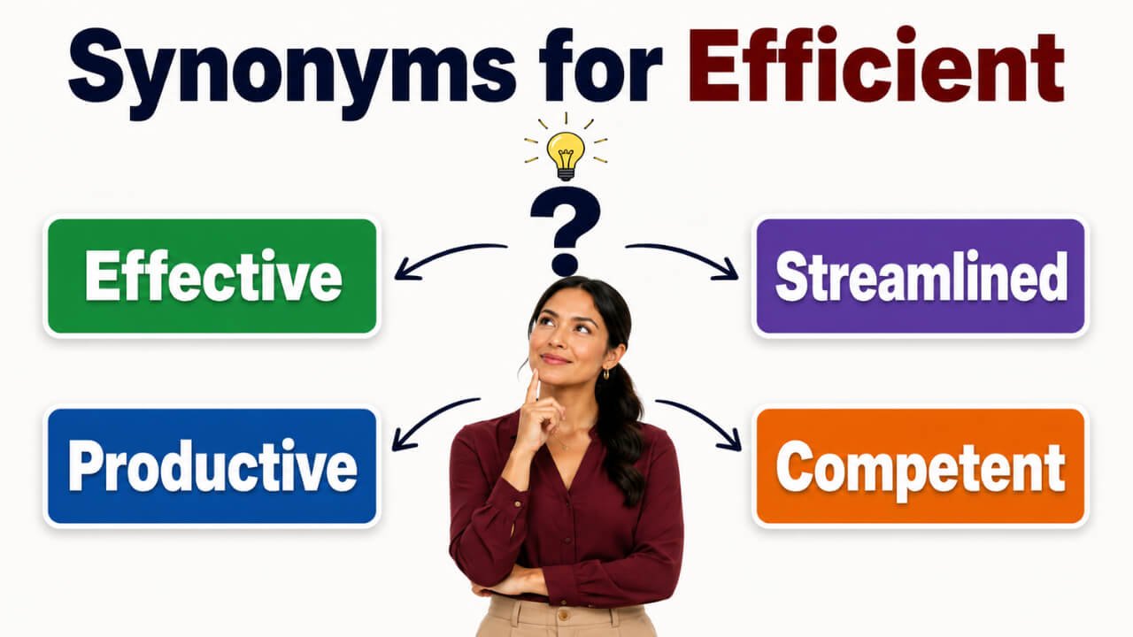 48+ Synonyms for Efficient: Meanings, Uses & Word Choices