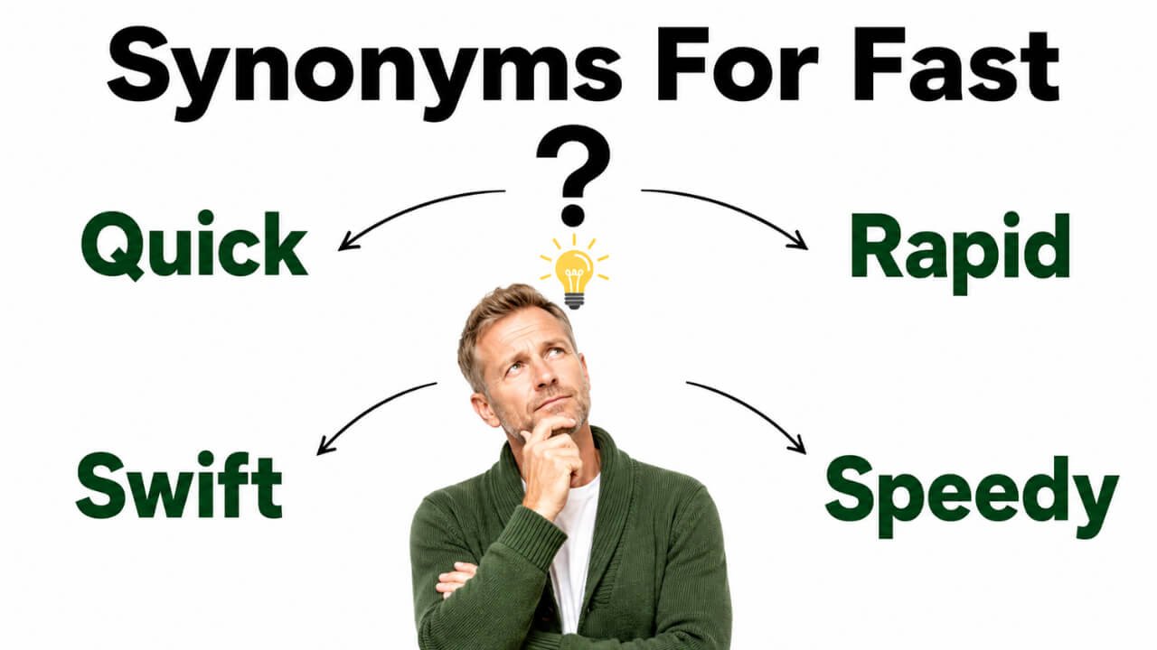42+ Synonyms For Fast: Meaning, Context & Clear Examples