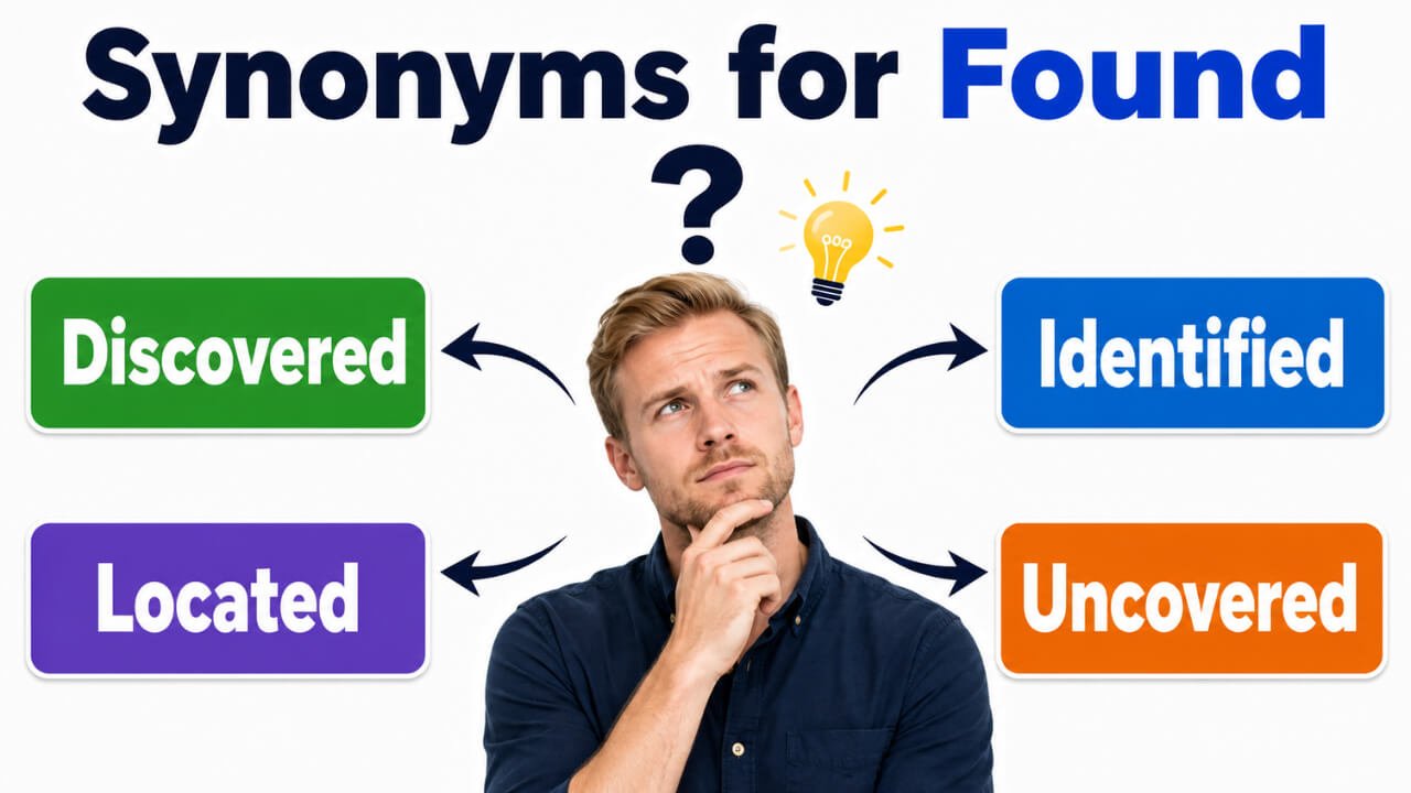 30+ Synonyms for Found: Meanings, Context & Clear Examples