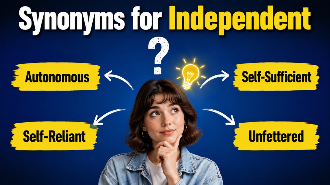 44+ Synonyms for Independent: Strong Word Choices & Examples