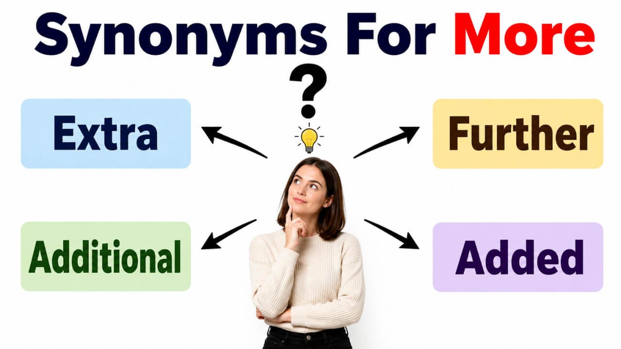 47+ Synonyms for More: Meanings & Clear Word Choices