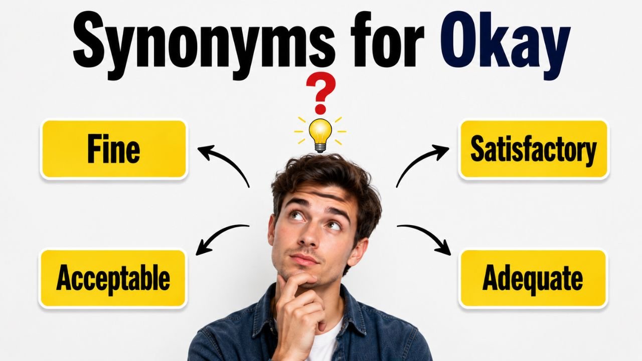 44+ Synonyms for Okay: Usage, Context & Examples