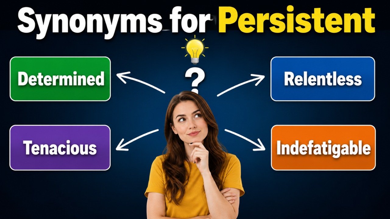35+ Synonyms for Persistent: Usage, Context & Examples
