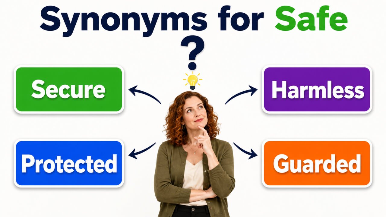 44+ Synonyms for Safe: Meanings, Context & Clear Examples