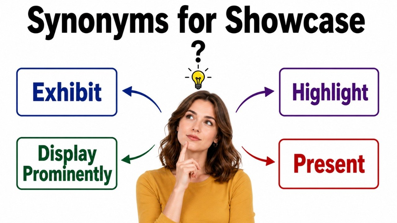 46+ Synonyms for Showcase: Meaning, Examples & Best Uses