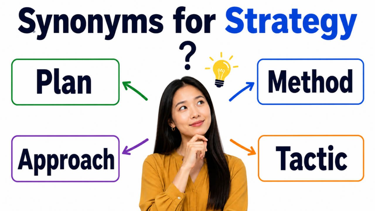 40+ Synonyms for Strategy: Meaning, Examples & Best Uses