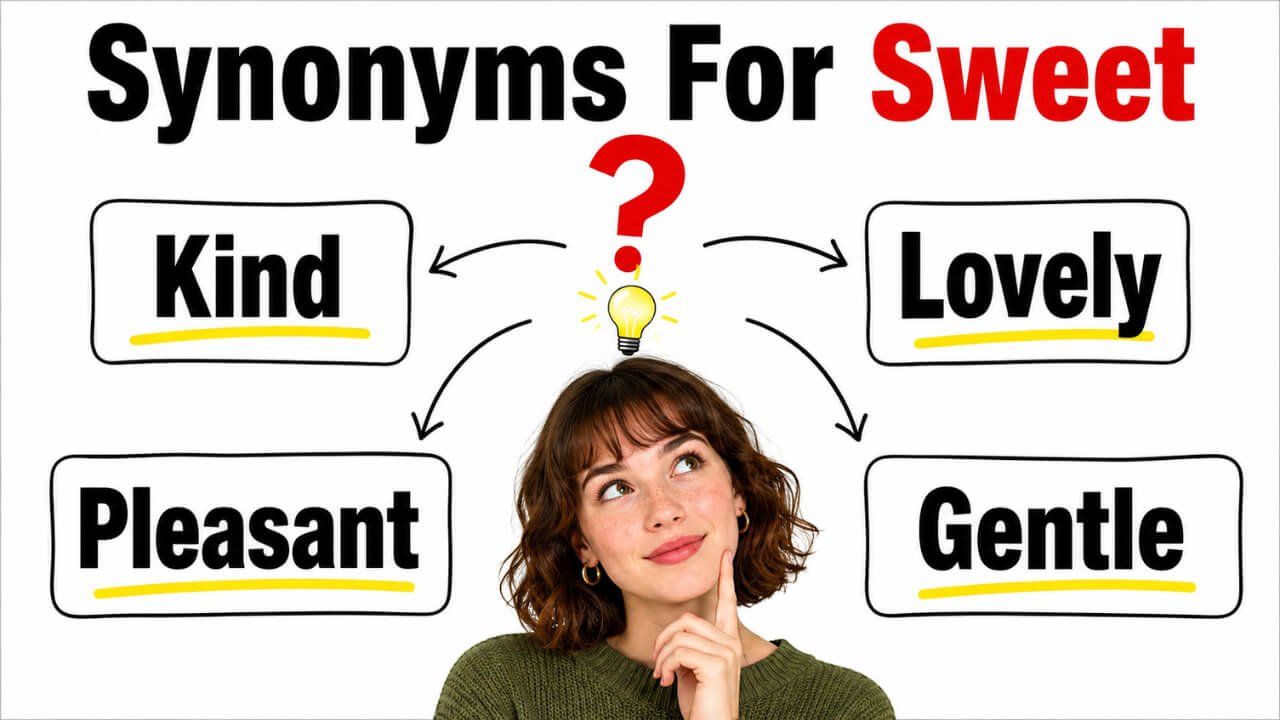 44+ Synonyms For Sweet: Usage, Context & Clear Examples