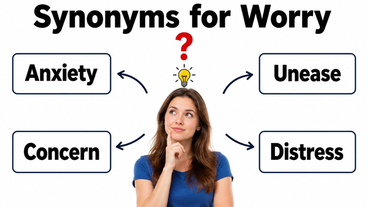 30+ Synonyms for Worry: Meanings, Context & Clear Examples