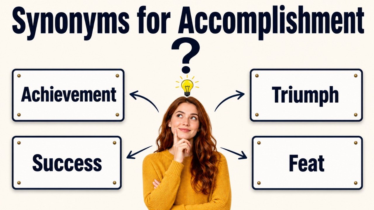 44+ Synonyms for Accomplishment: Usage, Context & Examples