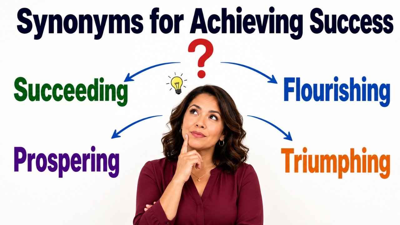 42+ Synonyms for Achieving Success: Usage, Context & Examples