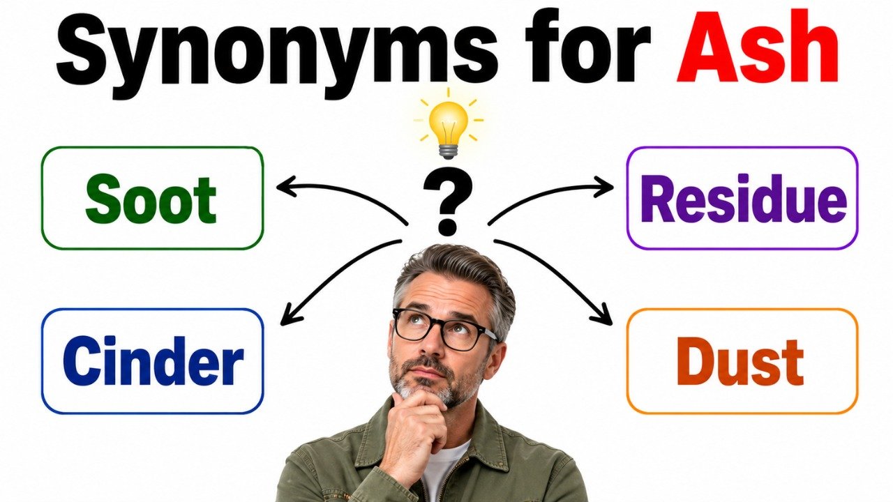 45+ Synonyms for Ash: Strong Word Choices & Examples