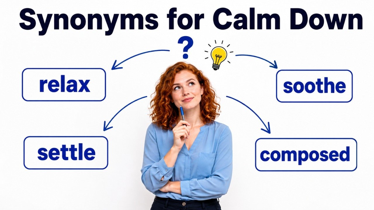 48+ Synonyms for Calm Down: Usage, Context & Examples