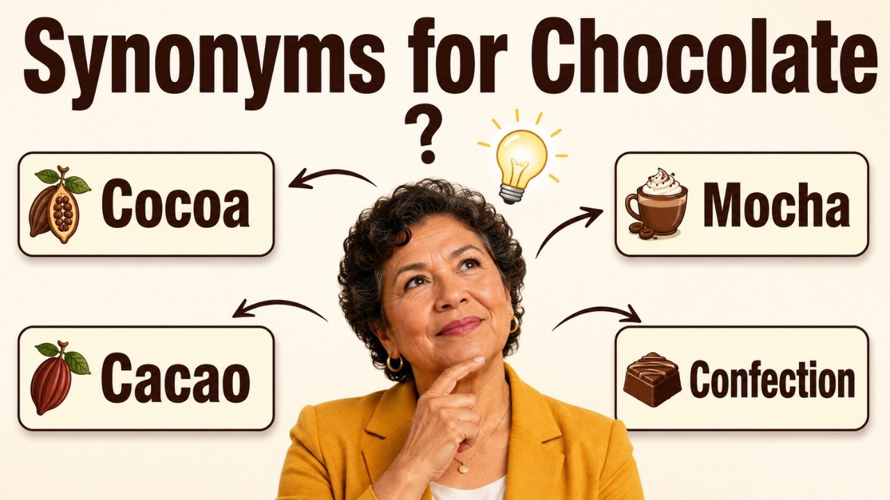 34+ Synonyms for Chocolate: Meanings, Uses & Word Choices