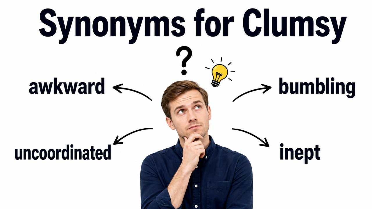 30+ Synonyms for Clumsy: Meanings, Context & Clear Examples