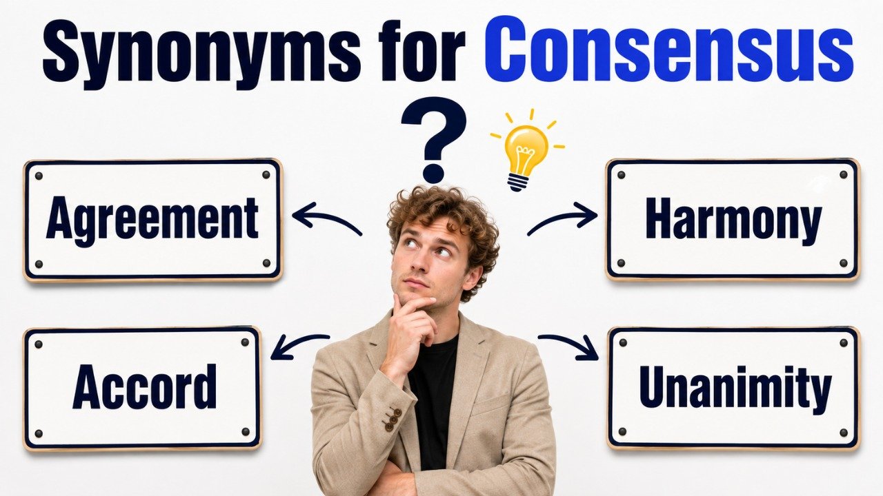45+ Synonyms for Consensus: Strong Word Choices & Examples