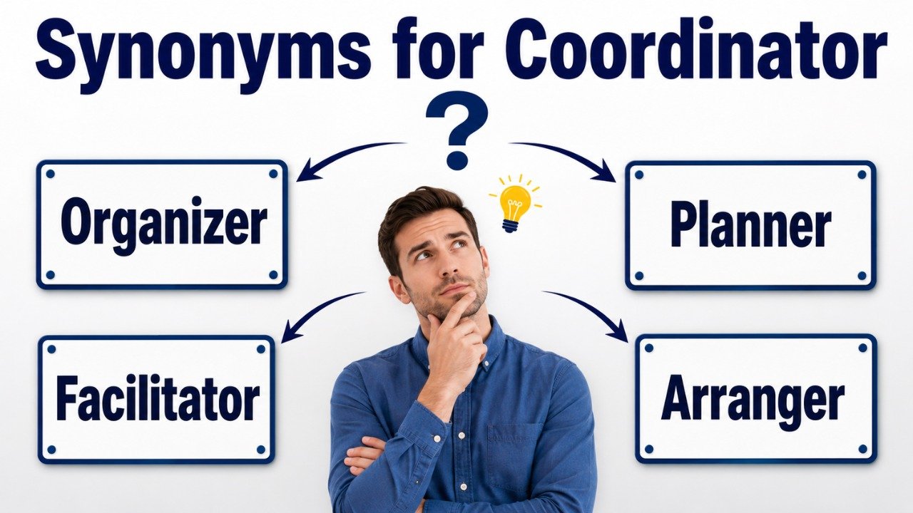 30+ Synonyms for Coordinator: Usage, Context & Examples