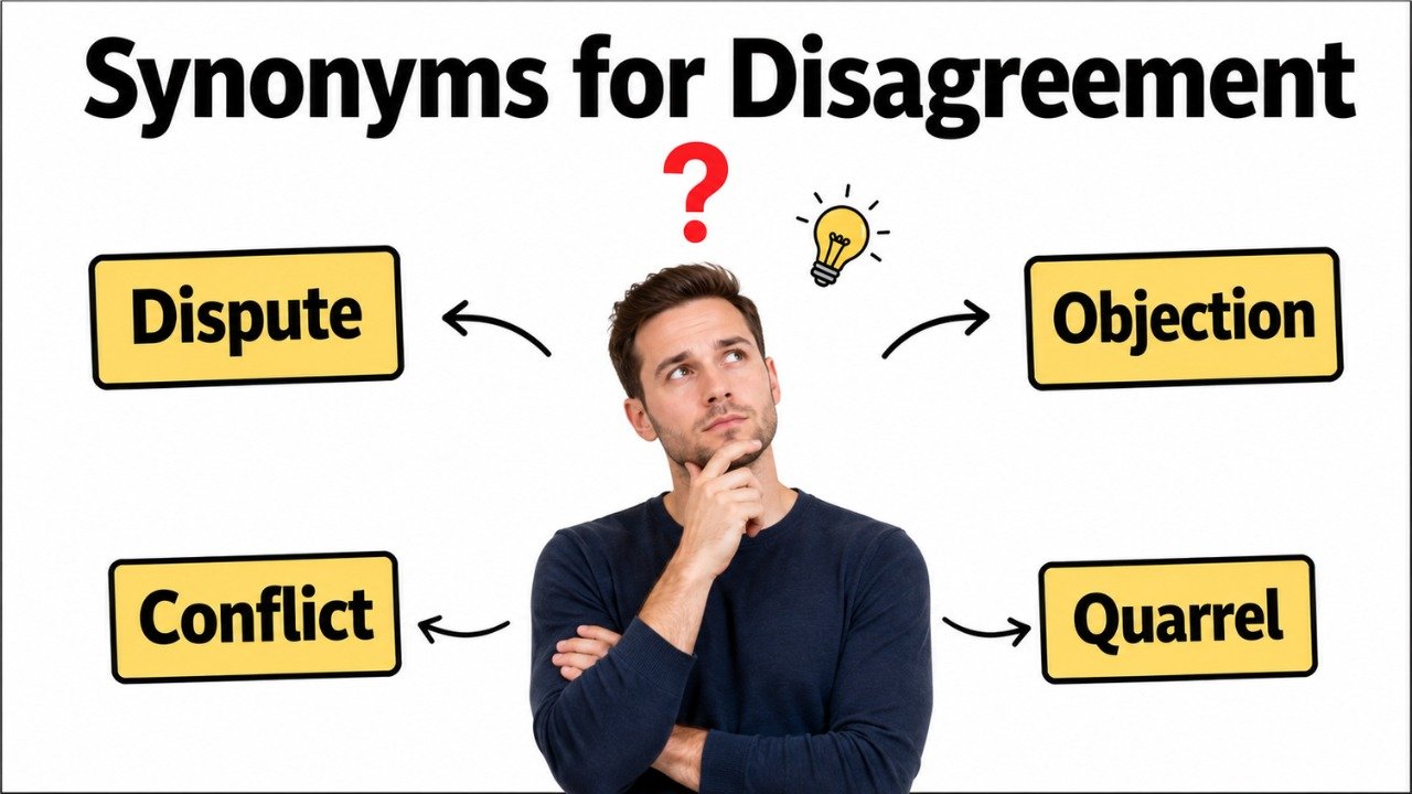 44+ Synonyms for Disagreement: Meanings, Uses & Word Choices
