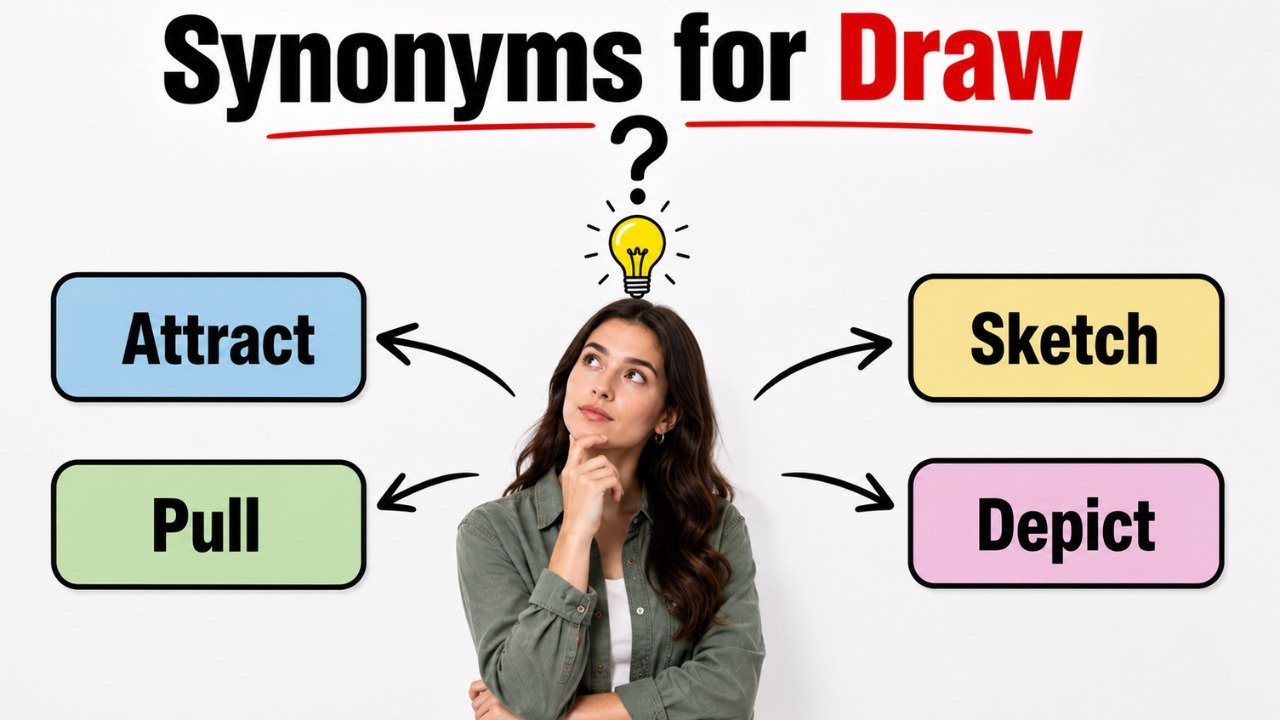 34+ Synonyms for Draw: Meanings, Uses & Word Choices