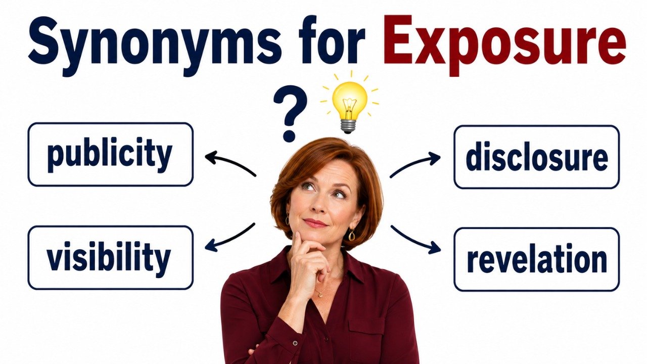 44+ Synonyms for Exposure: Meanings, Uses & Word Choices