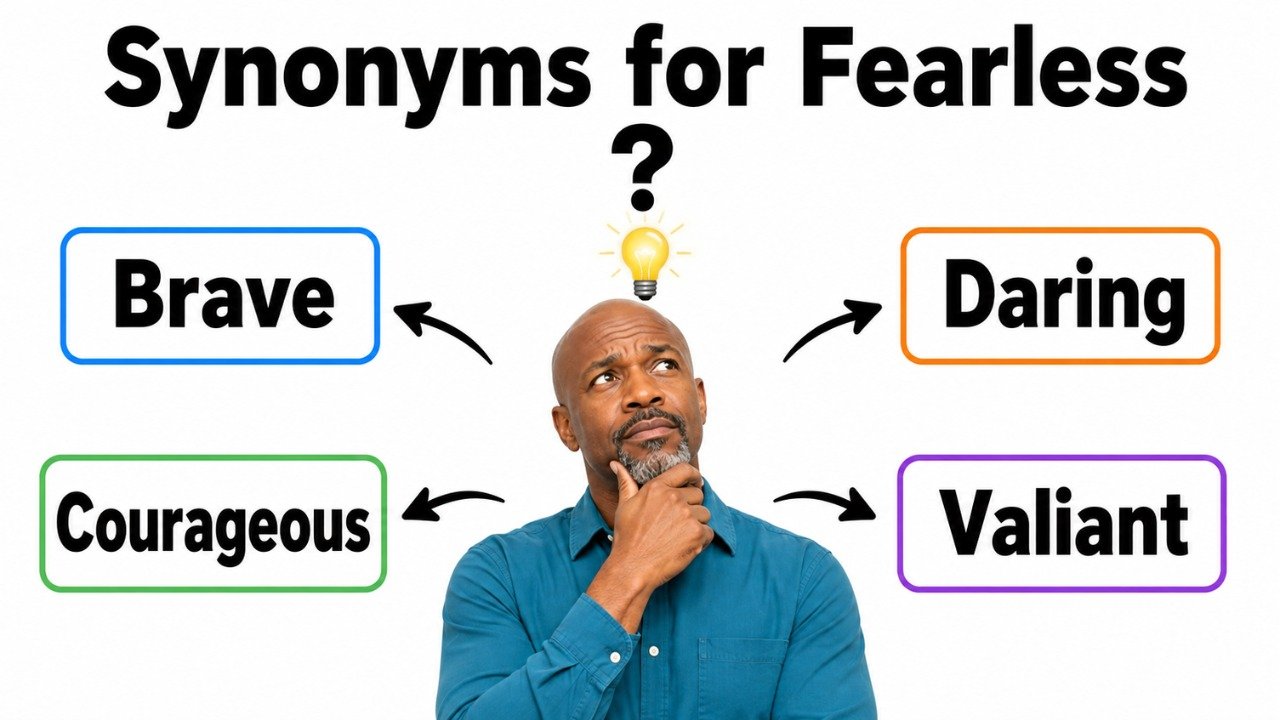 38+ Synonyms for Fearless: Meanings, Context & Clear Examples