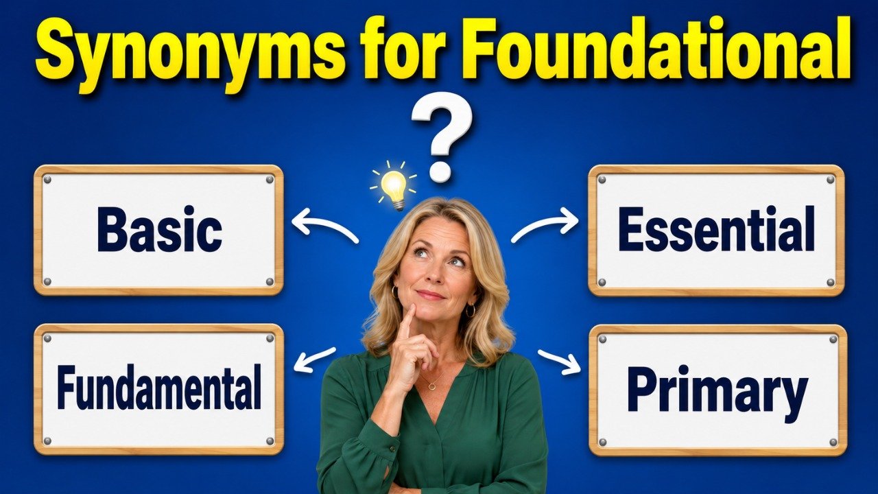 35+ Synonyms for Foundational: Meaning, Examples & Best Uses