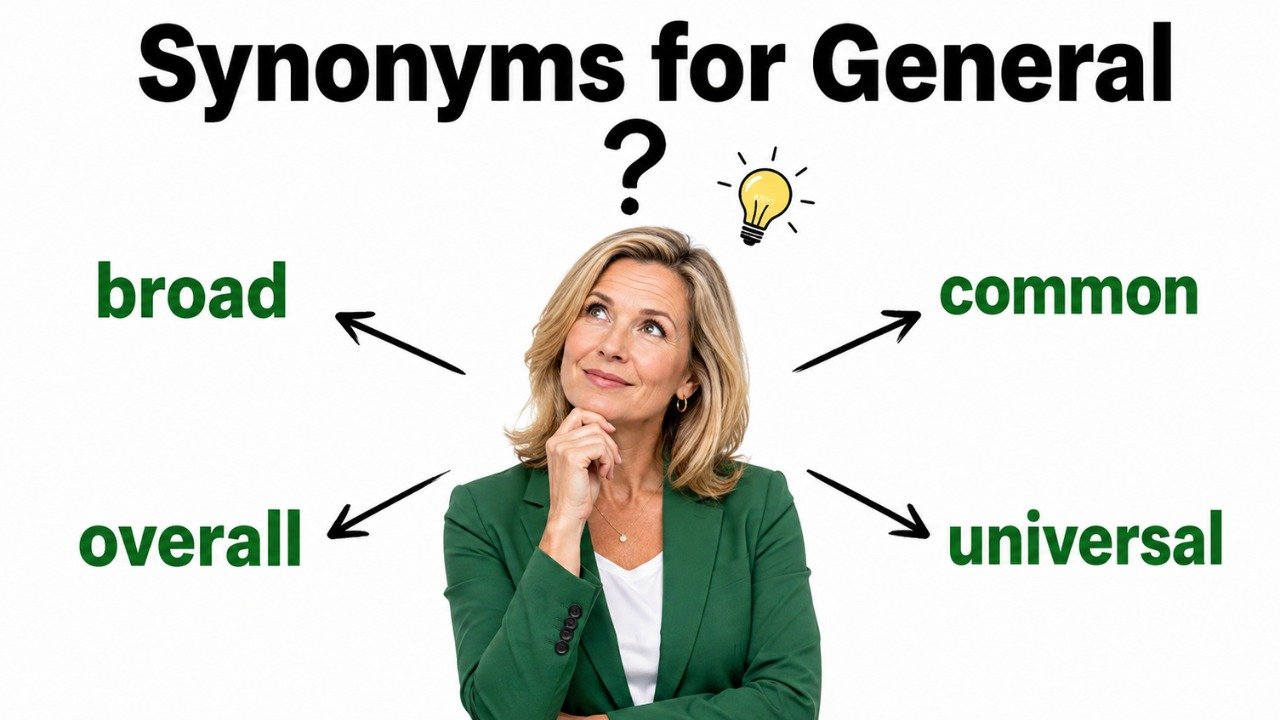 46+ Synonyms for General: Usage, Context & Examples